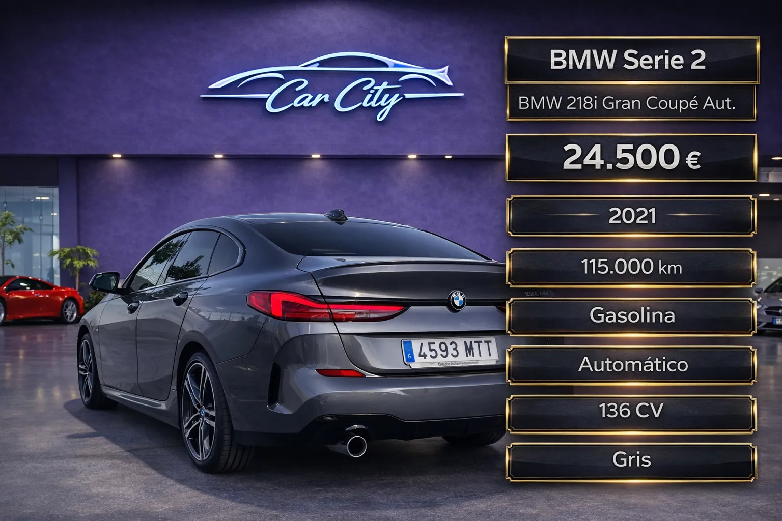 BMW 218i Gran Coupé Aut.