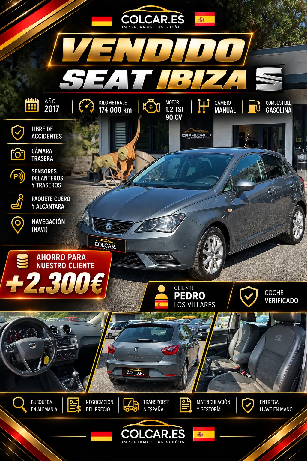 [IMPORTACIÓN] Ibiza 1.2 TSI 90 CV