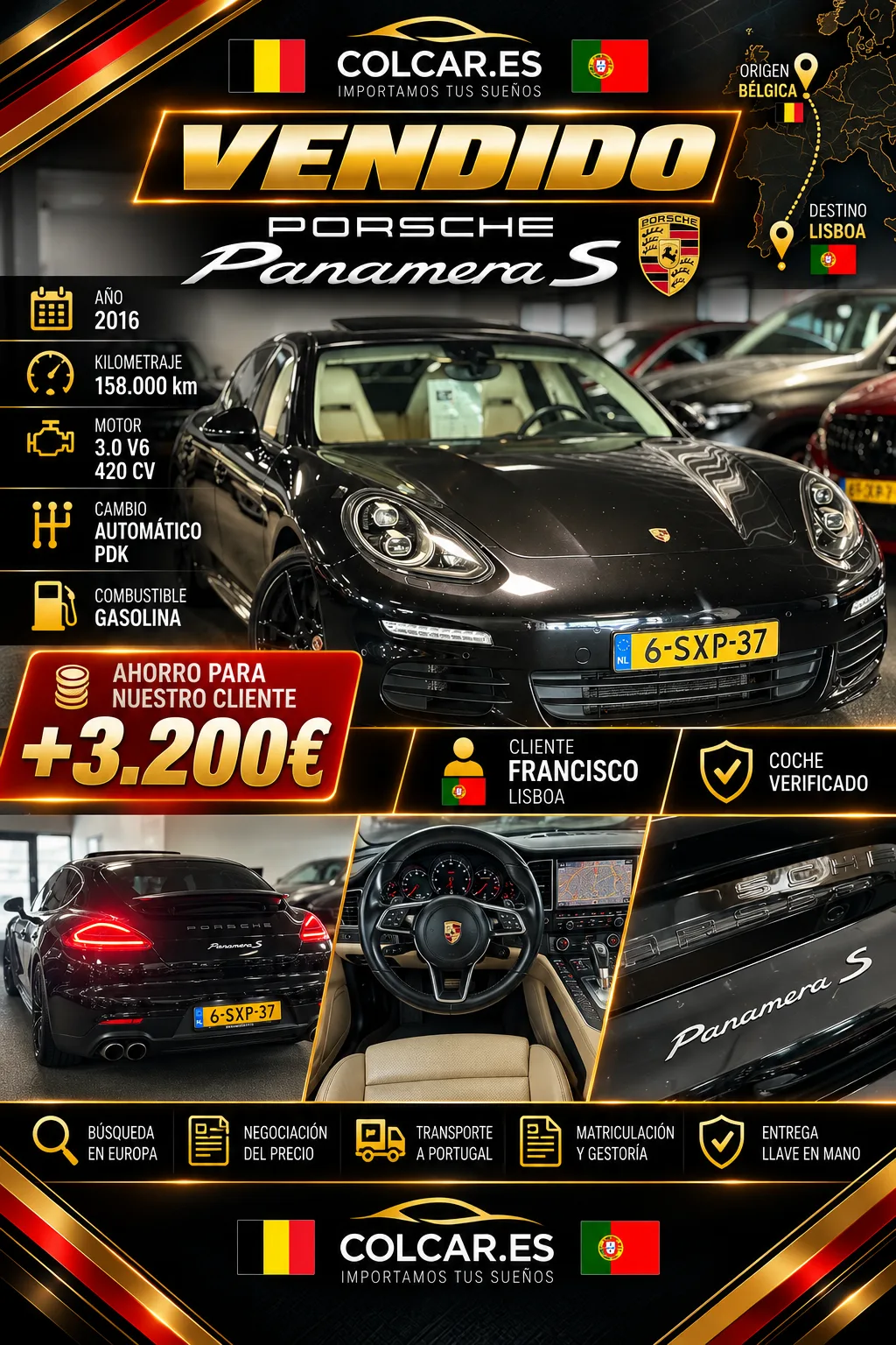[IMPORTACIÓN] Panamera S 3.0 V6 420 CV PDK