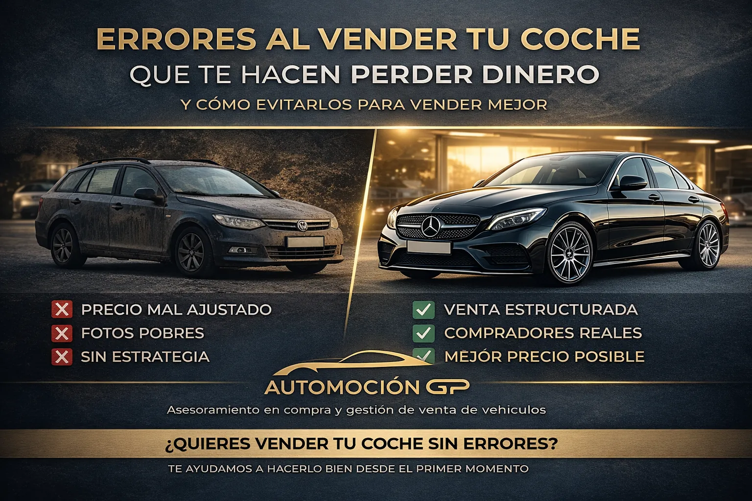 venta de coches de segunda mano, errores de venta, mejores coches de segunda mano